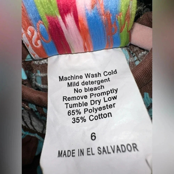 EUC Southern Tots Boutique Smocked Fall dress - Picture 4 of 5